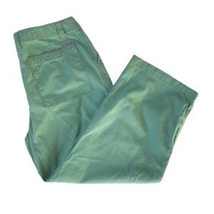 Royal Robbins Green Capri Cropped Pants